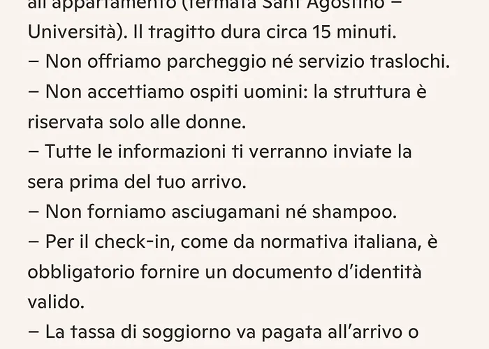 Apartment Just Women Solo Donne Non Accetiamo Gli Uomi Bergamo