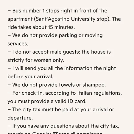 公寓 Just Women Solo Donne Non Accetiamo Gli Uomi