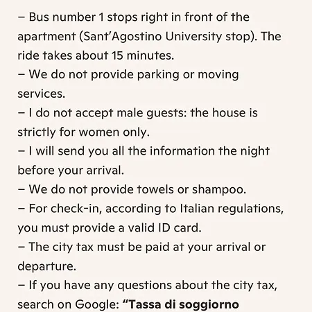 公寓 Just Women Solo Donne Non Accetiamo Gli Uomi